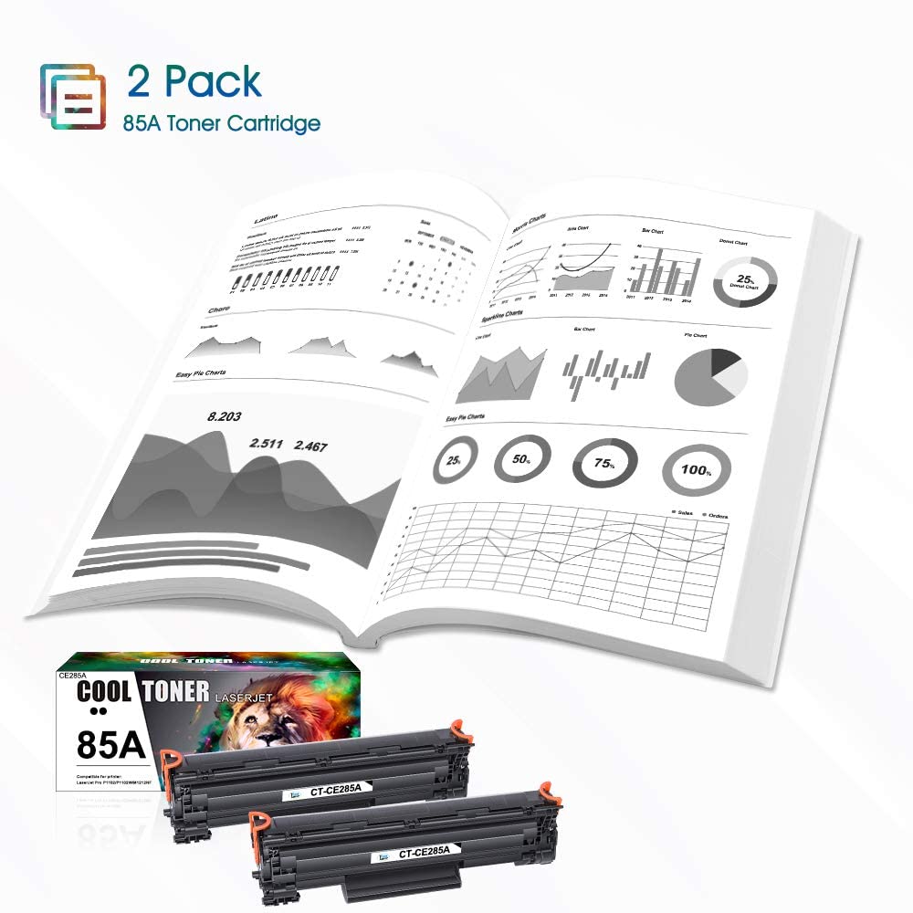 Cool Toner Compatible Toner Cartridge Replaces for HP 85A CE285A P1102