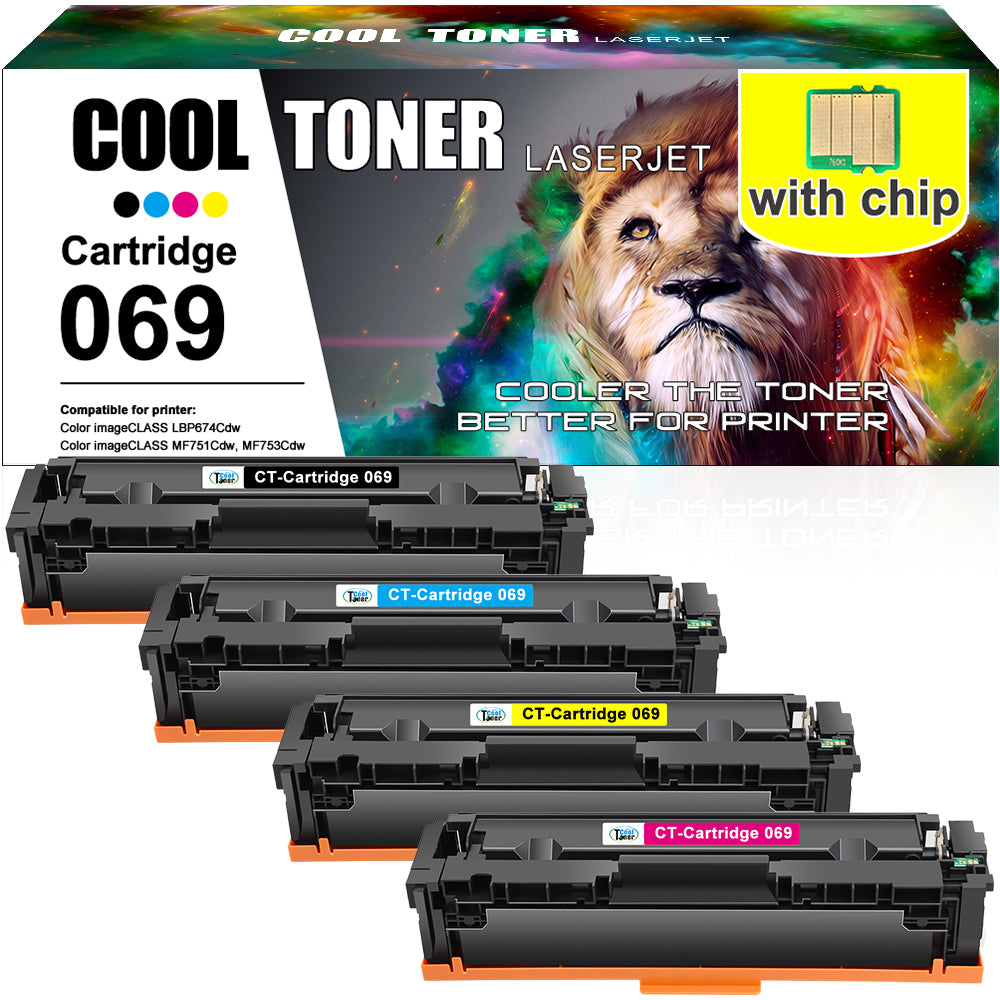 プリンター・複合機 Canon 069 H Laser Cartridge Canon 069 Original High Yield Laser Toner Cartridge - Black