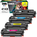 HP 414X Toner Cartridge 4pk
