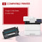 121 Black Toner Cartridge 2-Pack 121 Toner Cartridge High Yield Compatible Replacement for Canon 121 Black Toner Cartreidge CRG-121 CRG121 CRG 121 for Canon imageCLASS D1620 D1650 1620 1650 Printer