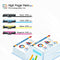 Cool Toner TN247 Toner Cartridge for Brother DCP-L3550CDW TN-243CMYK TN243CMYK TN243 TN 243 MFC-L3750CDW MFC-L3770CDW HL-L3210CW HL-L3270CDW HL-L3230CDW TN247C TN247Y TN247M Pack of 4