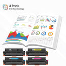 Cool Toner Compatible Toner Cartridge Replacement for HP 415X 415A 415 Color LaserJet Pro MFP M479fdw M479fdn M479fnw M479dw M479 M454dn M454dw W2030X Printer Ink (Black Cyan Yellow Magenta, 4 Pack)