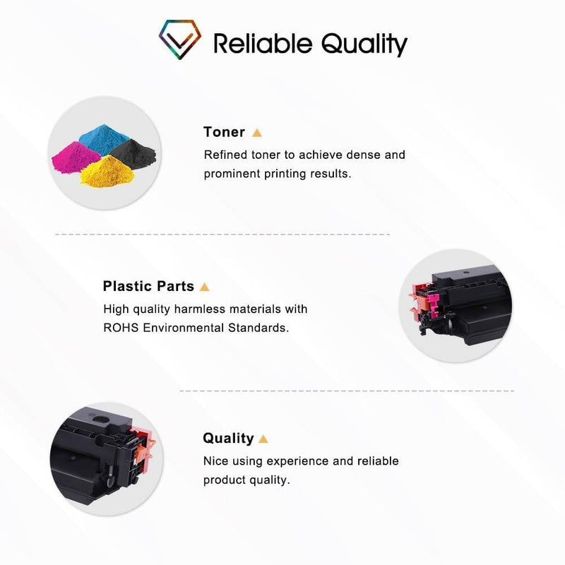 Cool Toner Compatible Toner Cartridge Replacement for HP 415X 415A 415 Color LaserJet Pro MFP M479fdw M479fdn M479fnw M479dw M479 M454dn M454dw W2030X Printer Ink (Black Cyan Yellow Magenta, 4 Pack)