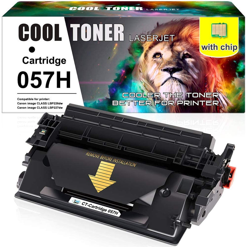 iamstech 057H 057 Toner Compatible with 057H 1-Pack Black High Yield Toner  Cartridge Replacement for Canon imageCLASS MF445dw MF448dw MF449dw LBP226dw