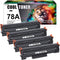 HP 78A Compatible Toner Cartridge Black 4 Pack