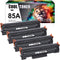 Compatible Toner Cartridge Replacement for HP 85A (Black, 4PK)