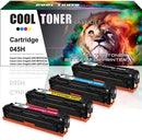 Canon 045H 045 H Compatible Toner Cartridge (KCMY, 4PK)