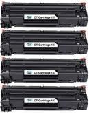 Canon 137  Compatible Toner Cartridge (Black, 4PK)