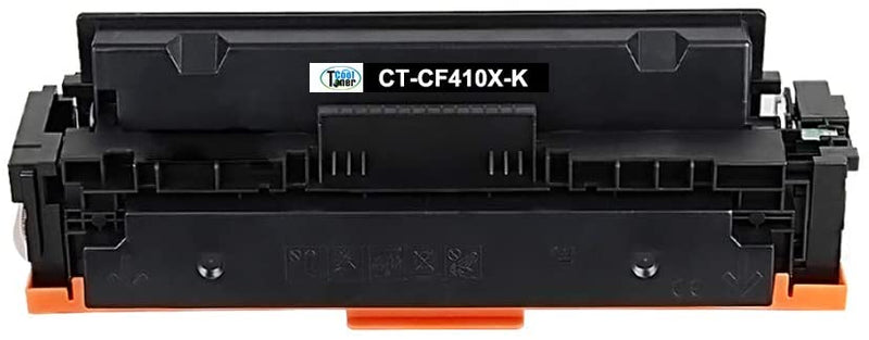 Compatible Toner Cartridge Replacement for HP CF410X 410X (Black, 1PK)