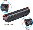 Compatible Toner Caritridge Replacement for HP 83A CF283A (Black, 2PK)