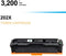 Cool Toner Compatible Toner Cartridge CT-HP202X(1 Black) for HP LaserJet Pro M281fdw M281cdw