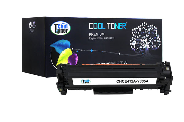 Cool Toner Compatible Toner Cartridge CT-CE412A(CE412A) for HP LaserJet Pro 300 Color M351a/MFP M375nw