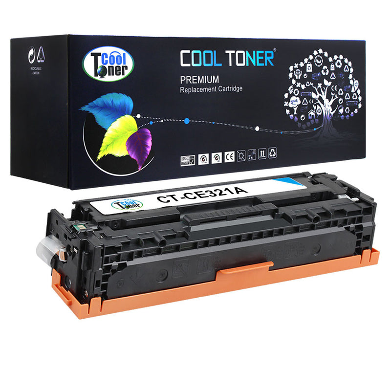 Cool Toner Compatible Toner Cartridge CT-CE321A(CE321A) for HP LaserJet Pro CP1525N/CP1525NW
