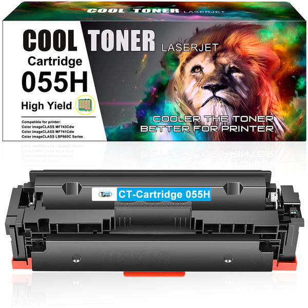 Canon 055H Cyan High Yield Toner Cartridge