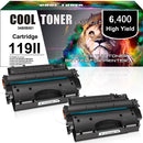 Cool Toner Compatible Toner Cartridge Replacement for Canon 119II High Yield (Black, 2PK )