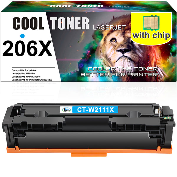 Hp 206X Cyan Toner Cartridge W2111X