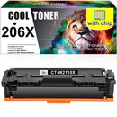 Hp 206X Black Toner Cartridge W2110X