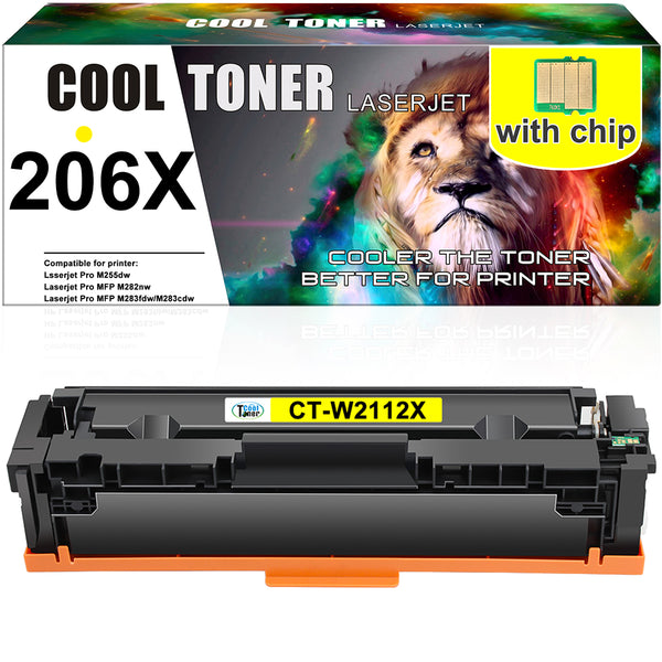 Hp 206X Yellow Toner Cartridge W2112X