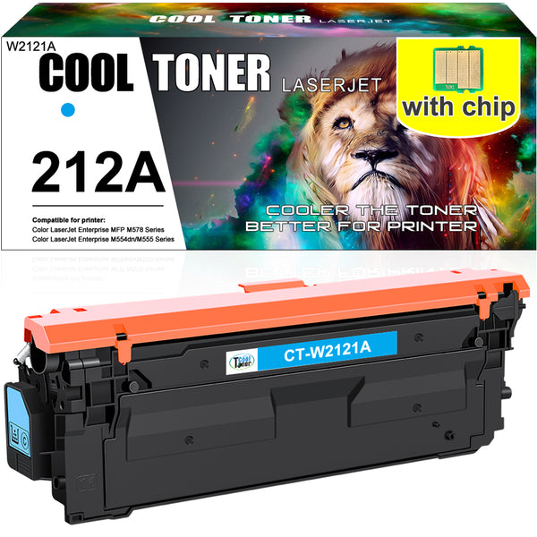 Hp 212A Cyan Toner Cartridge W2121A