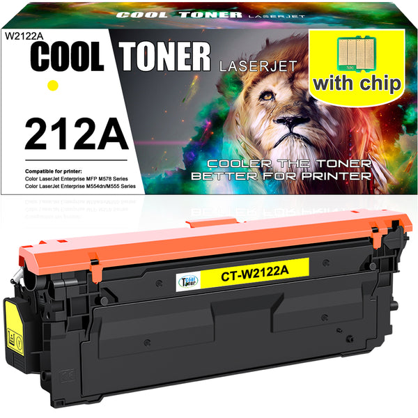 Hp 212A Yellow Toner Cartridge W2122A