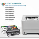 Cool Toner Compatible Toner Cartridge for HP 05A CE505A 505A (Black, 2PK)